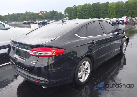 2018 Ford Fusion Se из США, поврежденный, VIN 3FA6P0HD3JR258744